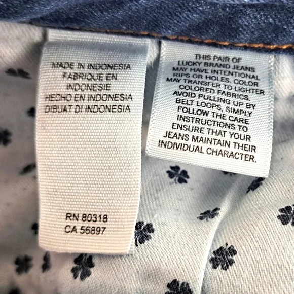 Lucky Brand, Low Rise Lolita Boot Jean, Women's sz 4 (27R) - Picture 4 of 5